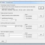 Comment toolbox