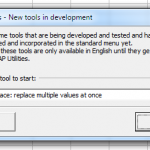 Bulk replace: replace multiple values at once Bulk replace: replace multiple values at once