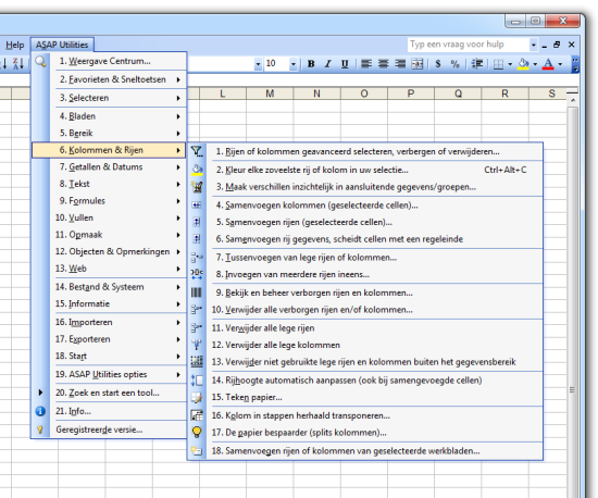 ASAP&nbsp;Utilities &raquo; Kolommen & Rijen  (Click to zoom)