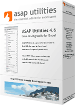 Sit down and relax, while ASAP Utilities does the rest!