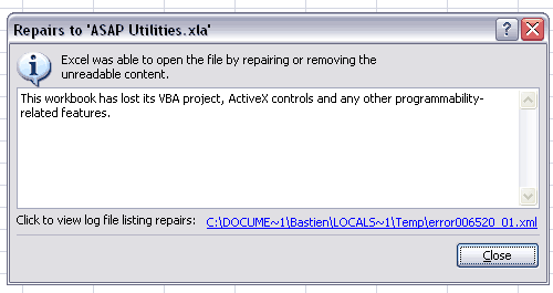 Hyperlink In Excel 2007 Vba