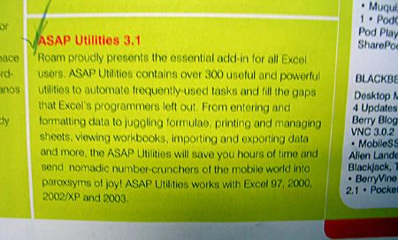 Roam Magazine presents the essential add-in for all Excel users