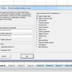 Protect multiple sheets at once...