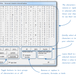 Advanced character remove or replace