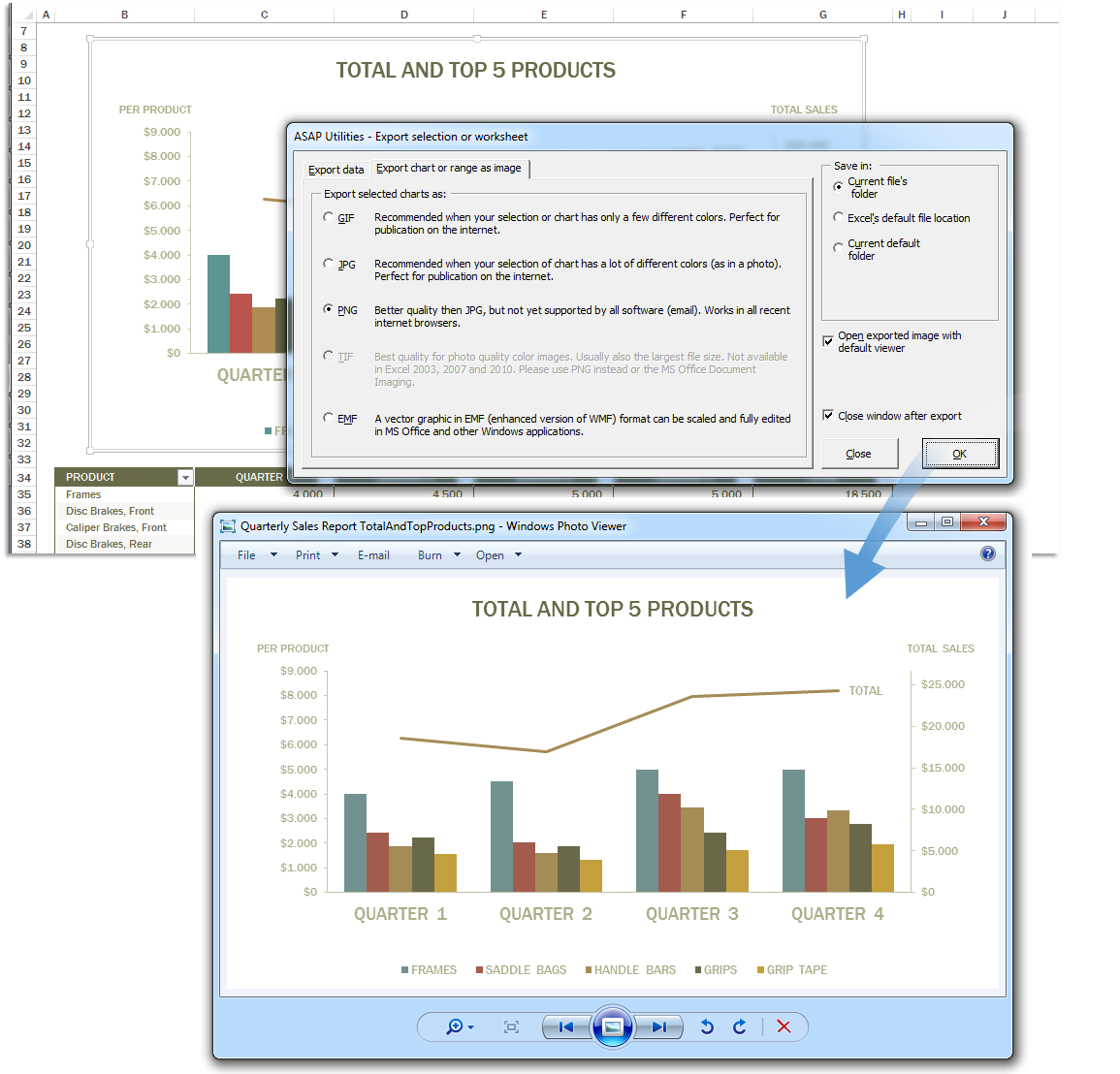 Excel Export Chart As Png