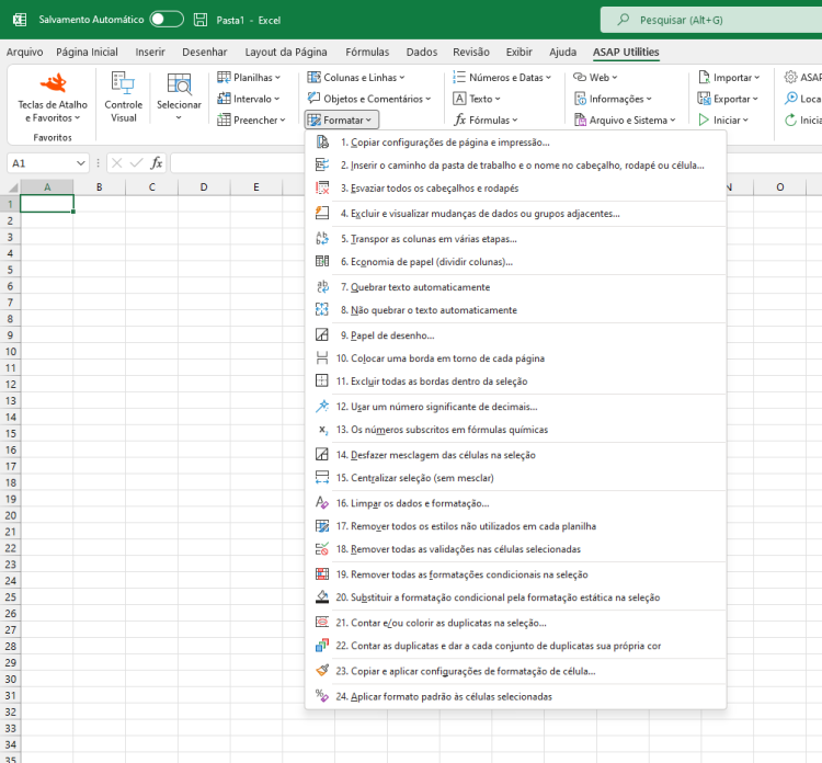 ASAP Utilities  ›  Formatar  (Click to zoom)
