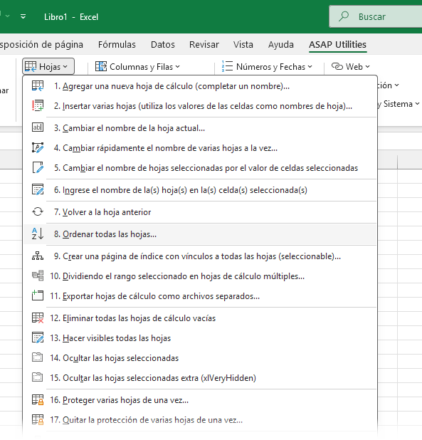 Cientos de herramientas que ahorran tiempo en Excel.
Sin necesidad de formación.