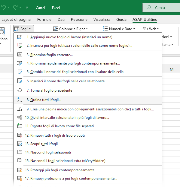 Centinaia di strumenti per risparmiare tempo in Excel.
Nessuna formazione necessaria.
