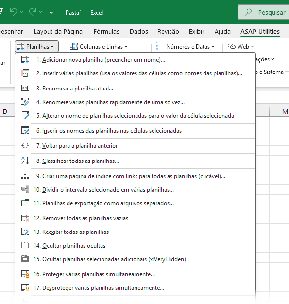 Centenas de ferramentas para economizar tempo no Excel.
Sem necessidade de treinamento.