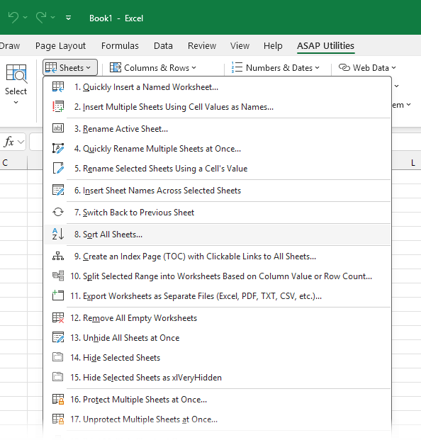 Hundreds of time-saving tools for Excel.
No training needed.