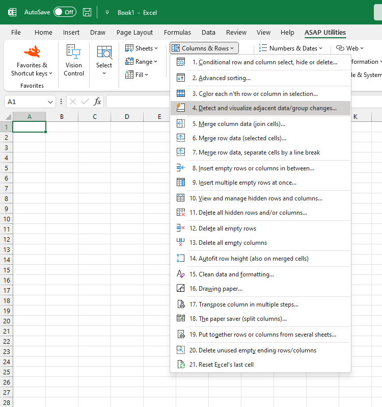 Columns & Rows  ›  4 Detect and visualize adjacent data/group changes...