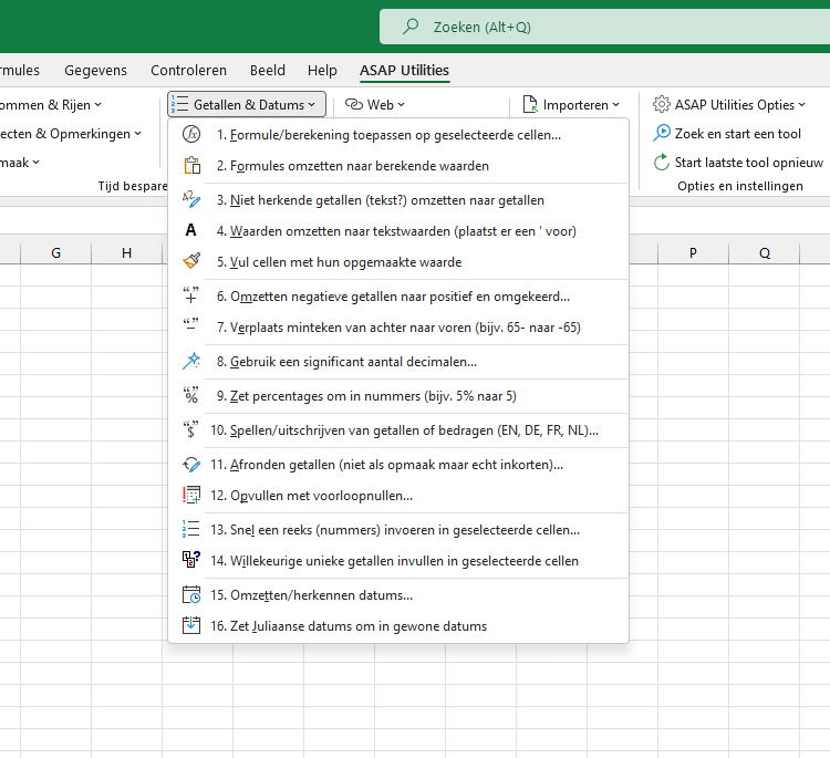 Getallen & Datums