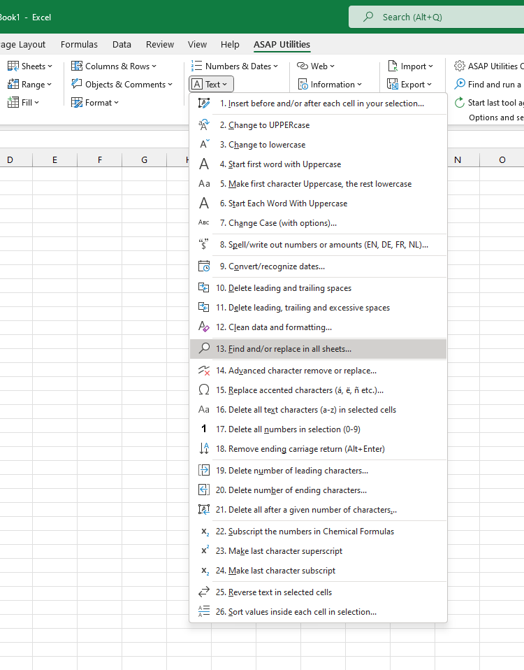 Text  ›  13 Find and/or replace in all sheets...