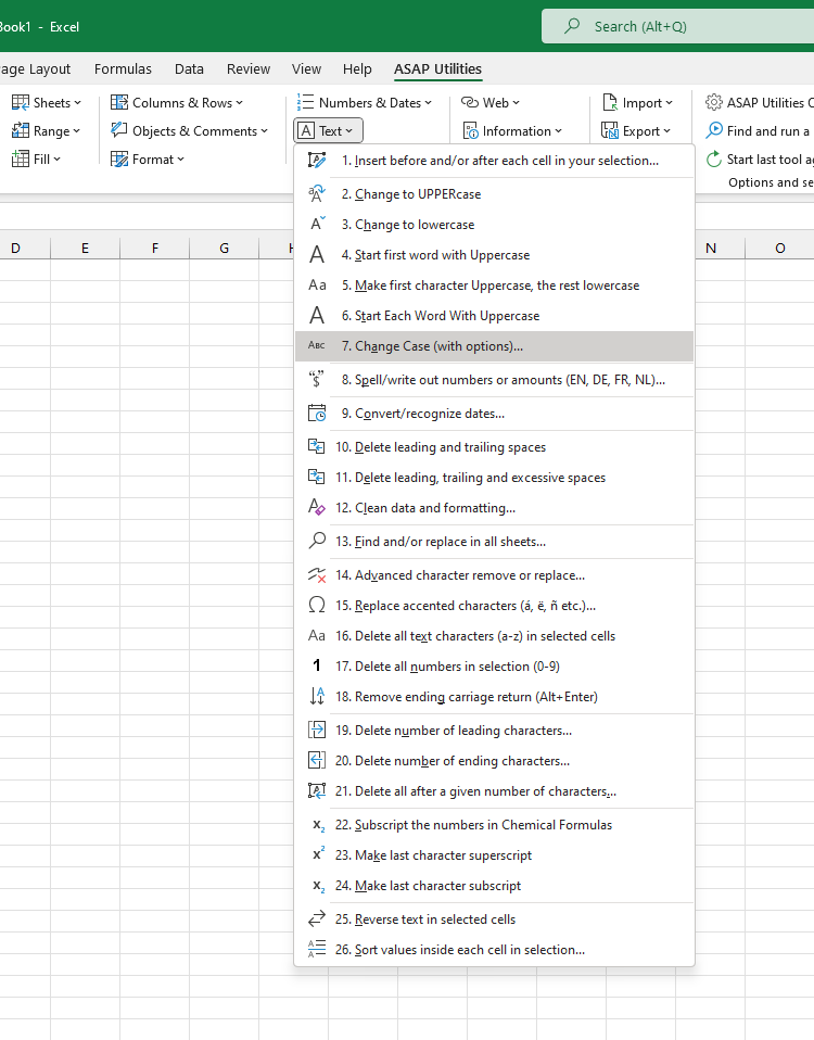 Text  ›  7 Change Case (with options)...