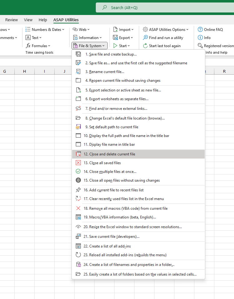 File & System  ›  12 Close and delete current file