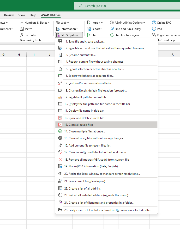 File & System  ›  13 Close all saved files