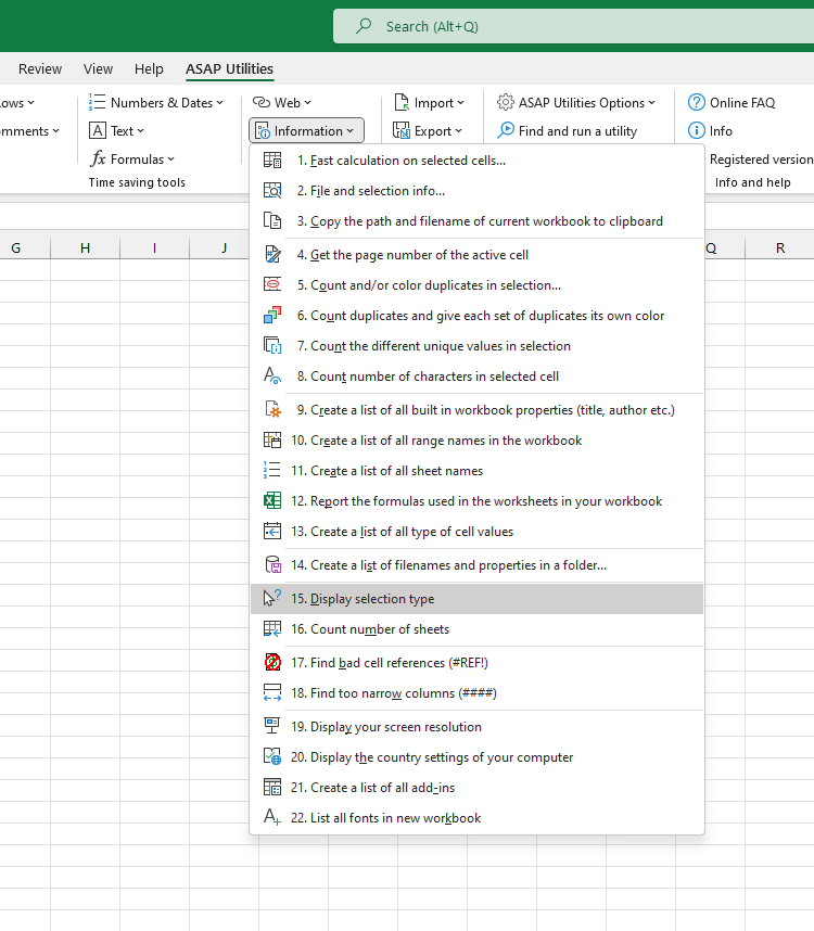 Information  ›  15 Display selection type