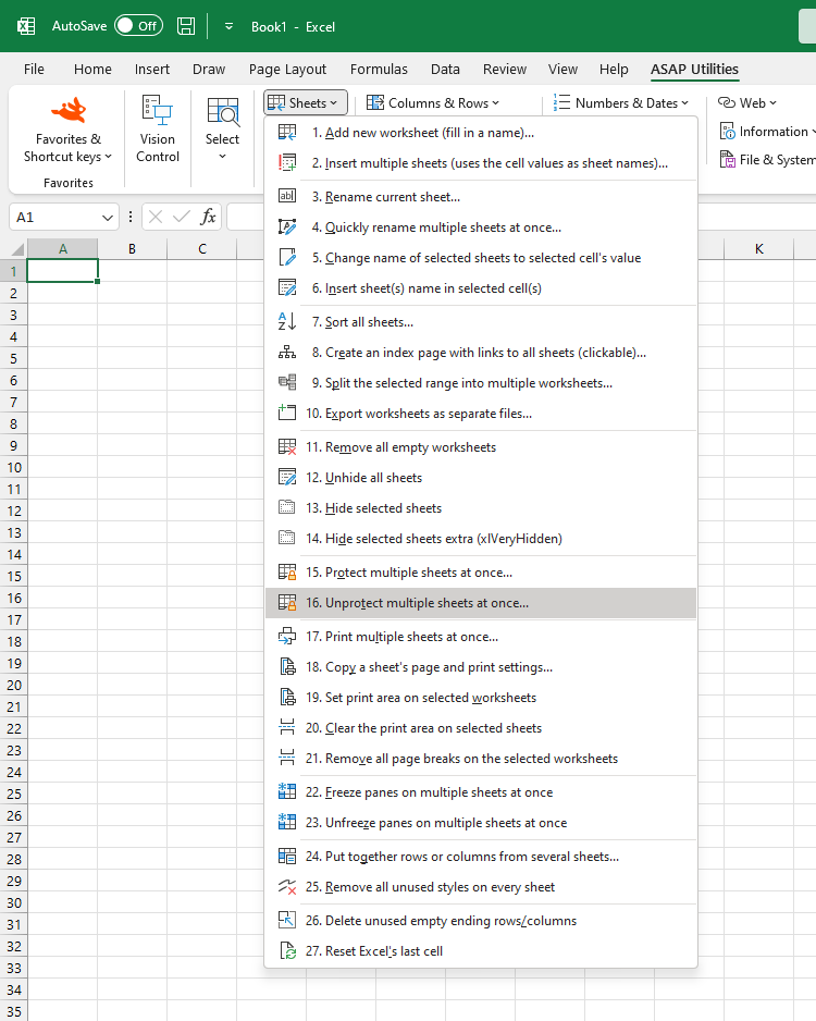 Sheets › 16 Unprotect multiple sheets at once... (English)