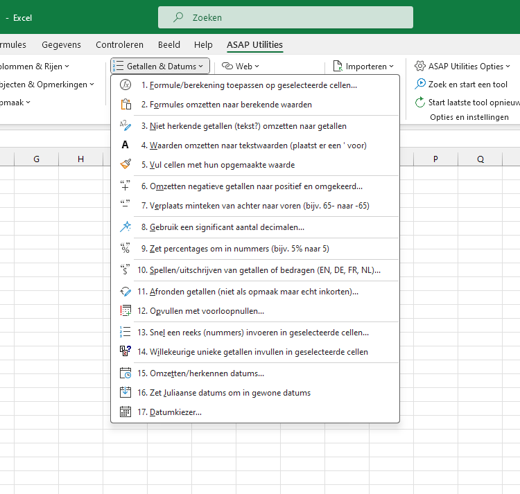 Getallen & Datums