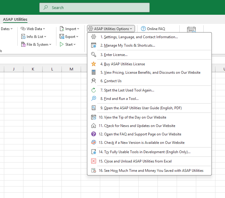 ASAP Utilities Options  ›  14 Try Fully Usable Tools in Development (English Only)...