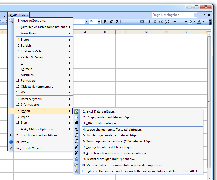 Asap utilities for excel 2010 crack