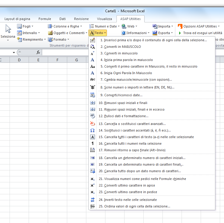 ASAP Utilities › Testo Testo