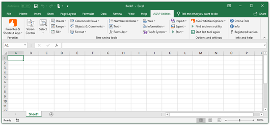 asap utilities excel add in free ms excel software tools free excel