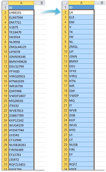 Testo  ›  17 Cancella tutti i numeri nella selezione (0-9)