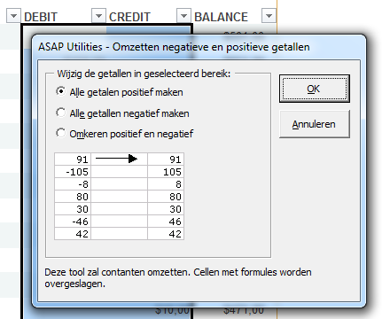 shuttle linnen Verloren Getallen & Datums › 6 Omzetten negatieve getallen naar positief en  omgekeerd... (Nederlands (Dutch))