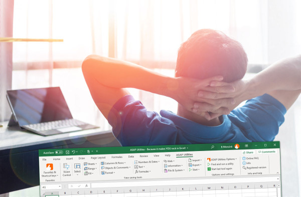 Save Hours in Excel with ASAP Utilities 7.8