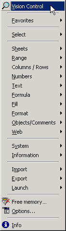 ASAP Utilities menu